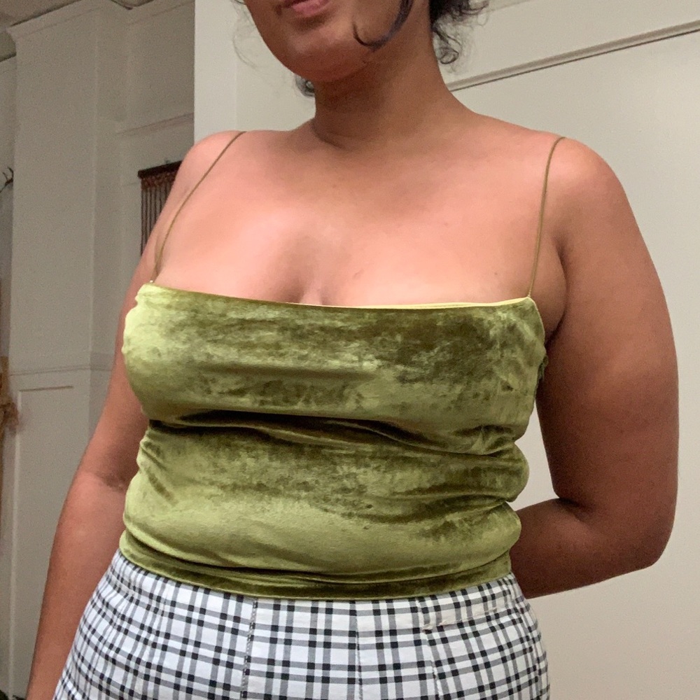 UNIF Gia Top in Olive Green